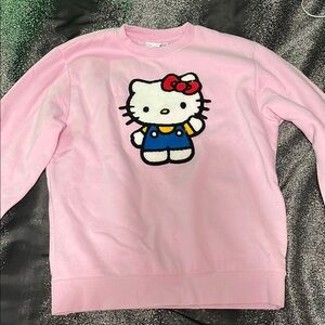 Hello Kitty Pink Sweater with Red Bow